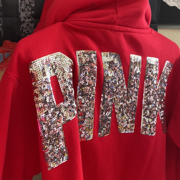 Red PINK Hoodie. ❣️ - Picture 2 of 2